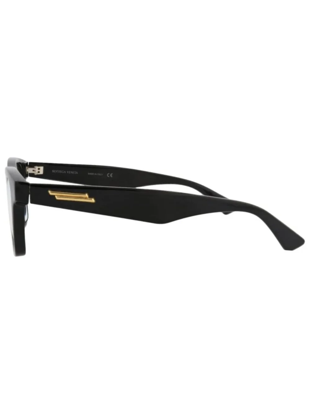 New Bottega Veneta Women's Eyeglasses Square Rectangle Acetate Frame Mens Black